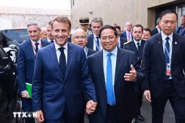 Vietnam y Francia impulsan lazos durante la conferencia de la ONU sobre los Océanos