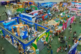 La Feria de Otoño 2025 atrajo a la participación de muchas empresas (Foto: VNA)