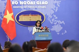 La portavoz de la Cancillería de Vietnam, Pham Thu Hang (Foto: VNA)