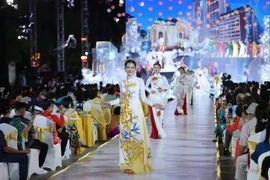 El XI Festival de Ao Dai de Ciudad Ho Chi Minh se celebrará del 1 al 9 de marzo. (Foto: VNA)