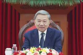 El secretario general del Partido Comunista de Vietnam, To Lam (Foto: VNA)