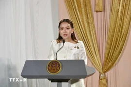 La primera ministra de Tailandia, Paetongtarn Shinawatra (Foto: Xinhua/VNA)