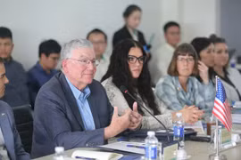 El vicegobernador de Idaho, Scott Bedke, valora enormemente el potencial de Gia Lai y afirmó que ambas partes tienen muchas oportunidades de cooperación. (Foto: VNA)