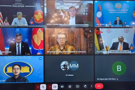Delegados participantes en la reunión (Fuente: Ministerio de Relaciones Exteriores de Vietnam)
