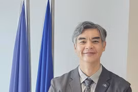 Sujiro Seam, embajador de la UE ante la ASEAN (Fotografía cortesía de la Delegación de la UE ante la ASEAN).