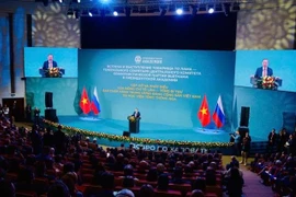 El secretario general del Partido Comunista de Vietnam, To Lam, habla en el evento (Foto: VNA)