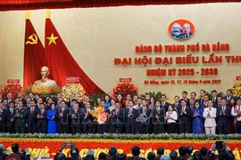 Comité Ejecutivo del Comité partidista de Da Nang, mandato 2025-2030, en la Asamblea (Foto: VNA)
