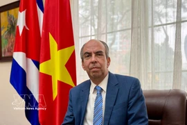 El embajador de Cuba en Vietnam, Rogelio Polanco Fuentes (Foto: VNA)