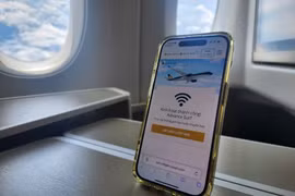 Vietnam Airlines implementa internet a bordo en rutas internacionales. (Foto: VNA)