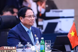 El primer ministro de Vietnam, Pham Minh Chinh, asiste a la tercera Reunión de Líderes de la AZEC en Kuala Lumpur, Malasia. (Foto: VNA)