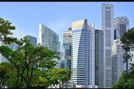 Vista del centro financiero de Singapur (Foto: asia.nikkei.com)