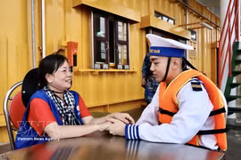 Reencuentros familiares fortalecen a soldados de la plataforma DK1/10 
