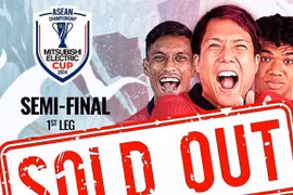 Entradas agotadas para las semifinales de Copa de fútbol regional entre Vietnam y Singapur. (Fuente: FAS)