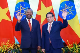 Primer ministro de Etiopía realiza visita oficial a Vietnam