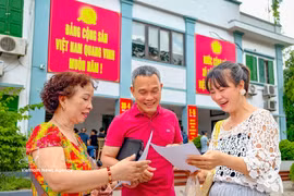 Hanoi pondrá a prueba el modelo de "comuna y barrio socialista" en las comunas de Phuc Thinh y Thu Lam. (Fuente: VNA)