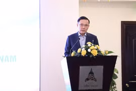 Le Anh Hoang, subdirector del ITPC, habla en el evento. (Fuente: VNA)