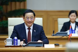El presidente de la Asamblea Nacional de Laos, Sonexay Siphandone. (Fuente: VNA)