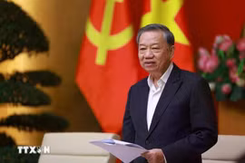 El secretario general del Partido Comunista de Vietnam, To Lam. (Fuente: VNA)