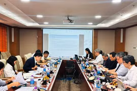 El proyecto de cooperación técnica destinado a fortalecer las capacidades y mejorar la eficiencia del mercado bursátil vietnamita se lleva a cabo del 9 al 15 de octubre en Ciudad Ho Chi Minh y Hanoi. (Fuente: JICA)