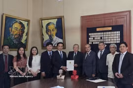 Delegados en el evento. (Fuente: VNA)