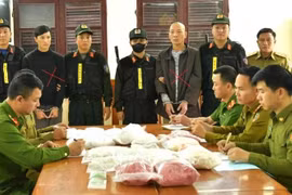 La Policía de la provincia de Quang Binh detiene a traficantes de drogas e incauta sustancias narcóticas. (Fuente: https://baophapluat.vn/)