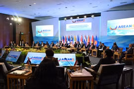 Panorama de la reunión. (Fuente: Cancillería de Vietnam)