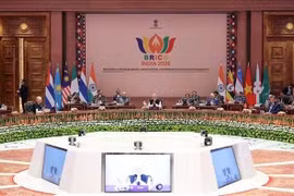 Panorama de la XVIII Cumbre de los BRICS. (Fuente: ANI/VNA)