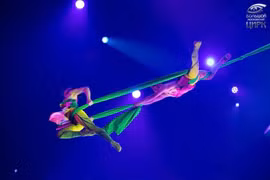 El espectáculo 'Lotus Swing'. (Fuente: Federación de Circo de Vietnam)