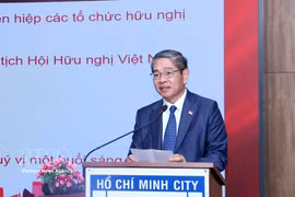 Pang Te Cheng, cónsul general de Singapur en Ciudad Ho Chi Minh, habla en el evento. (Fuente: VNA)