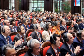 Delegados en el evento. (Fuente: VNA)