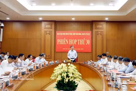 El secretario general del Partido Comunista y presidente de Vietnam, To Lam, preside la 30.ª reunión del Comité Directivo Central para la Prevención y Lucha contra la Corrupción, el Despilfarro y las Conductas Negativas. (Fuente: VNA)
