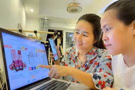 Las compras en línea en Co.op son cada vez más habituales para los consumidores: (Foto: sggp.org.vn)