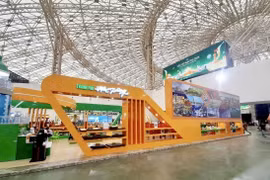 El pabellón de Hai Phong en la Feria de Otoño 2025. (Fuente: VNA)