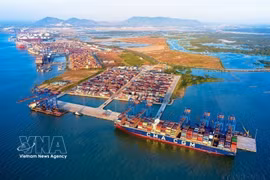 Puerto internacional de Gemalink en Ba Ria - Vung Tau. (Fuente: VNA)