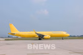 Vietravel Airlines recibe otro avión Airbus A321. (Foto: Bnews/vnanet.vn)