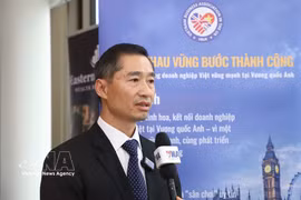 El vicepresidente de la Asociación de Empresarios Vietnamitas en el Reino Unido (VBUK), Trinh Ngoc Cuong. (Fuente: VNA)