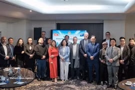 Delegados en el evento. (Fuente: VNA)