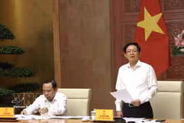 El viceprimer ministro vietnamita Ho Quoc Dung en el evento. (Fuente: VNA)