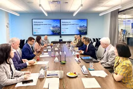 Panorama de la reunión. (Fuente: VNA)