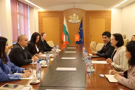 Panorama de la reunión. (Fuente: VNA)