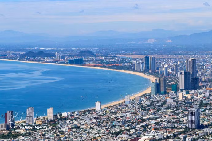 Una vista de la ciudad de Da Nang. (Fuente: VNA)