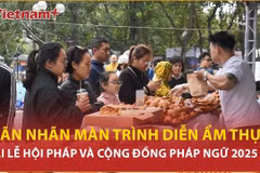 Destacados chefs impresionan al público en festival francófono en Vietnam