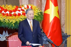 El secretario general del Partido Comunista de Vietnam y presidente de la República, To Lam. (Foto: VNA)