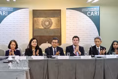 Los delegados en el foro (Foto: VNA)