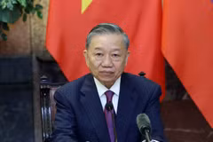 El secretario general del Partido Comunista de Vietnam, To Lam (Fuente: VNA)