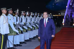 Primer ministro vietnamita llega a Kuala Lumpur para 47.ª Cumbre de ASEAN