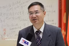 El profesor y doctor Cheng Hanping, jefe ejecutivo del Instituto de Estudios Regionales y Nacionales y director del Centro de Estudios sobre Vietnam de la Universidad de Industria de Zhejiang (China). (Fuente: VNA)