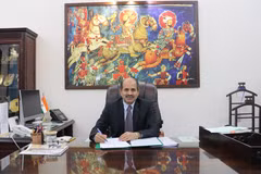 El embajador de la India en Vietnam, Sandeep Arya. (Fuente: VNA)