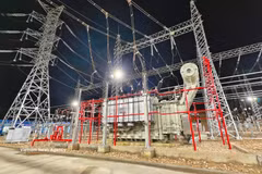 Un proyecto de electricidad en Phu Quoc (Foto: VNA)