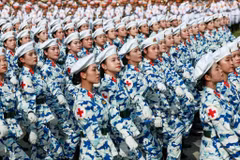 Bloques femeninos se alistan para desfile por 80.º Día Nacional de Vietnam